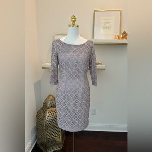 Vince Camino Bronze Taupe Embroidered Detailing Formal Dress✨Look stunning✨